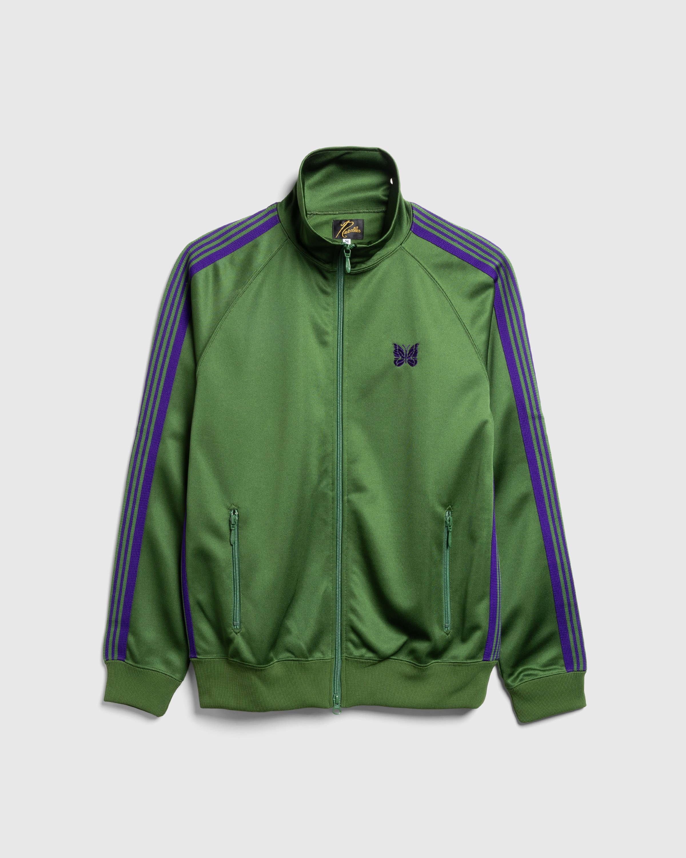Needles track hotsell jacket green